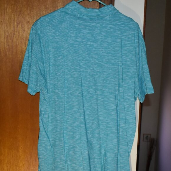 Men’s XXL Teal Green Heather Polo Marc Anthony Moisture Wicking Performance Golf - Picture 3 of 4